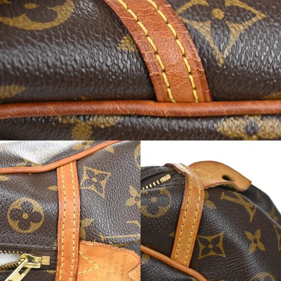 LOUIS VUITTON Montorgueil GM Shoulder Bag Monogram Leather Brown M95566 93KB514 - Picture 10 of 16